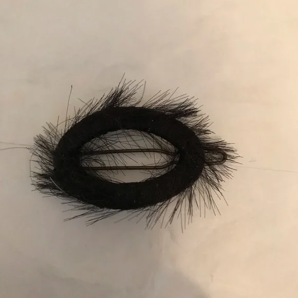Ann Vuille hair barrette black pony Similar Items to Set Hair Scrunchies main image 3